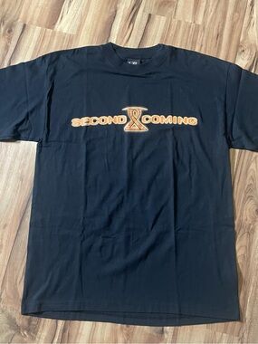 Rare Second Coming Band Double Sided Shirt Giant Tag 1990s Seattle Grunge Rock
